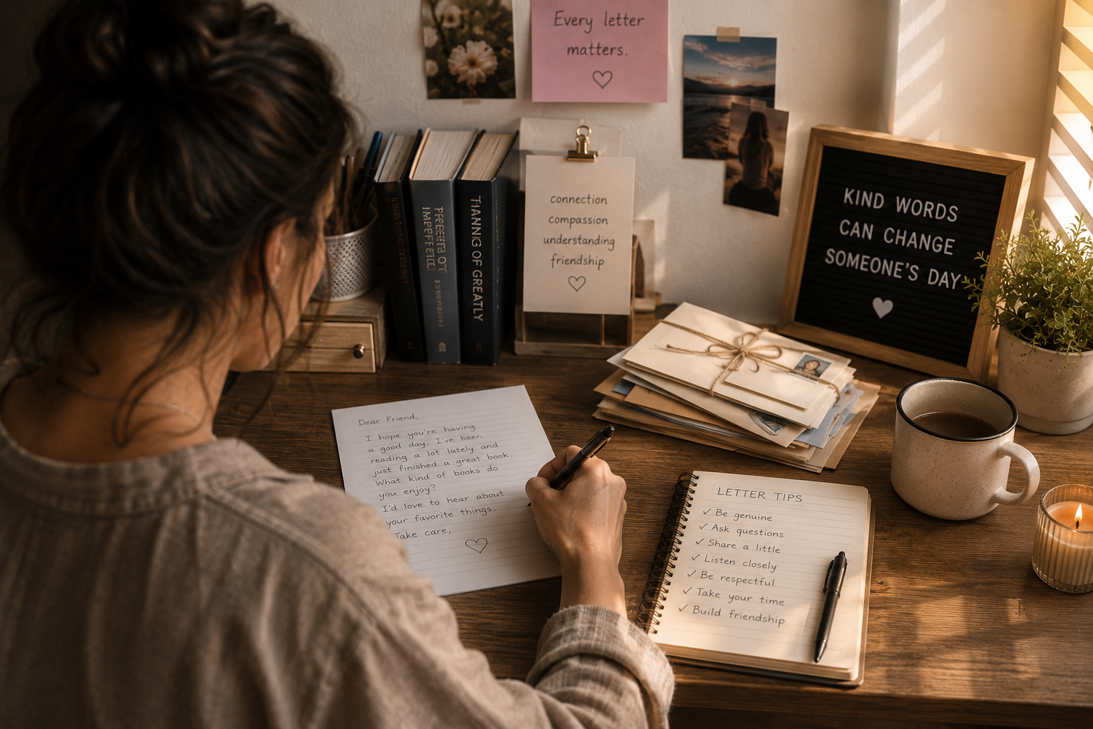 Writing to Women Prison Pen Pals: Tips for Meaningful Letters