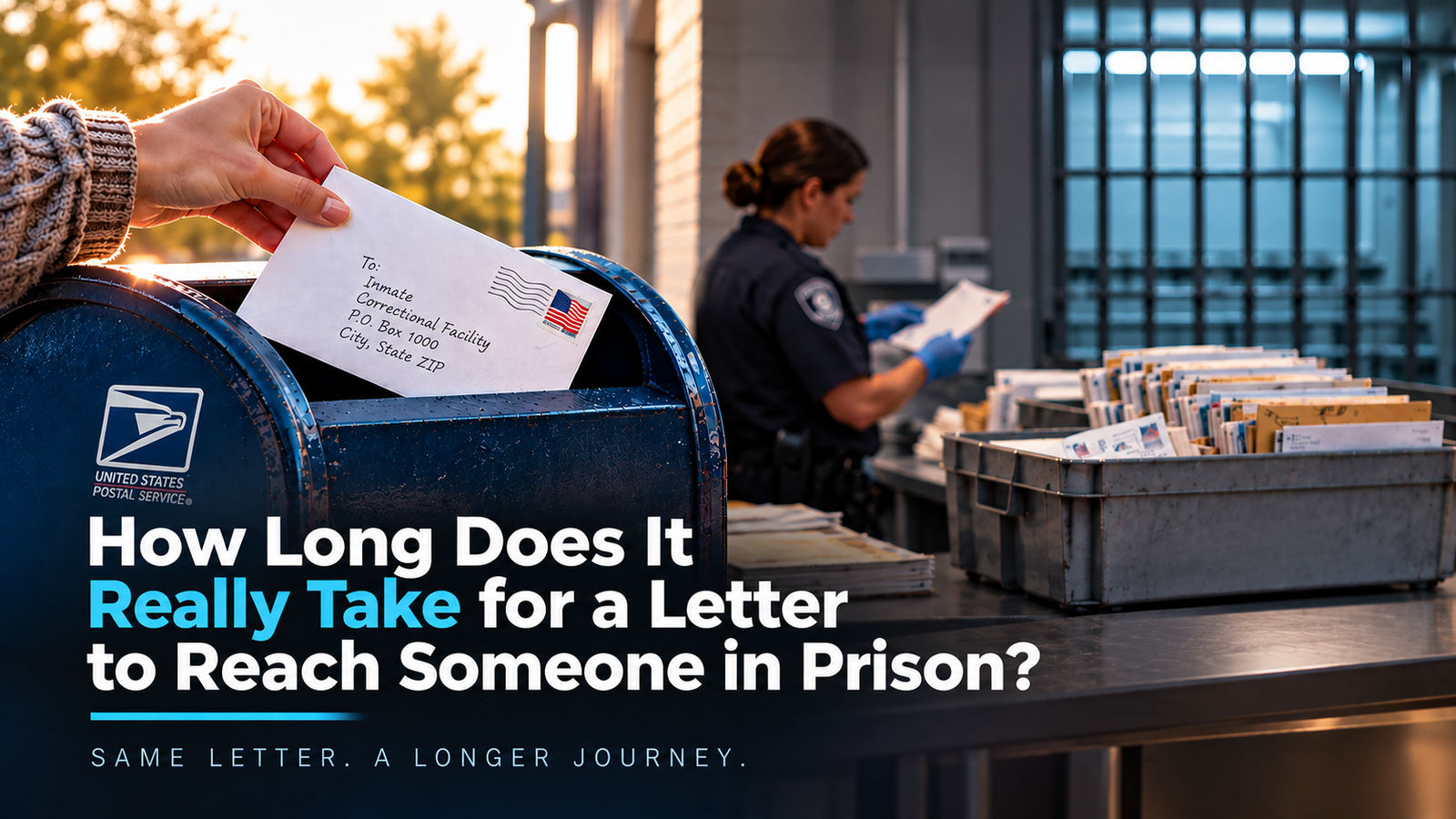How Long Does It Really Take for a Letter to Reach Someone in Prison?