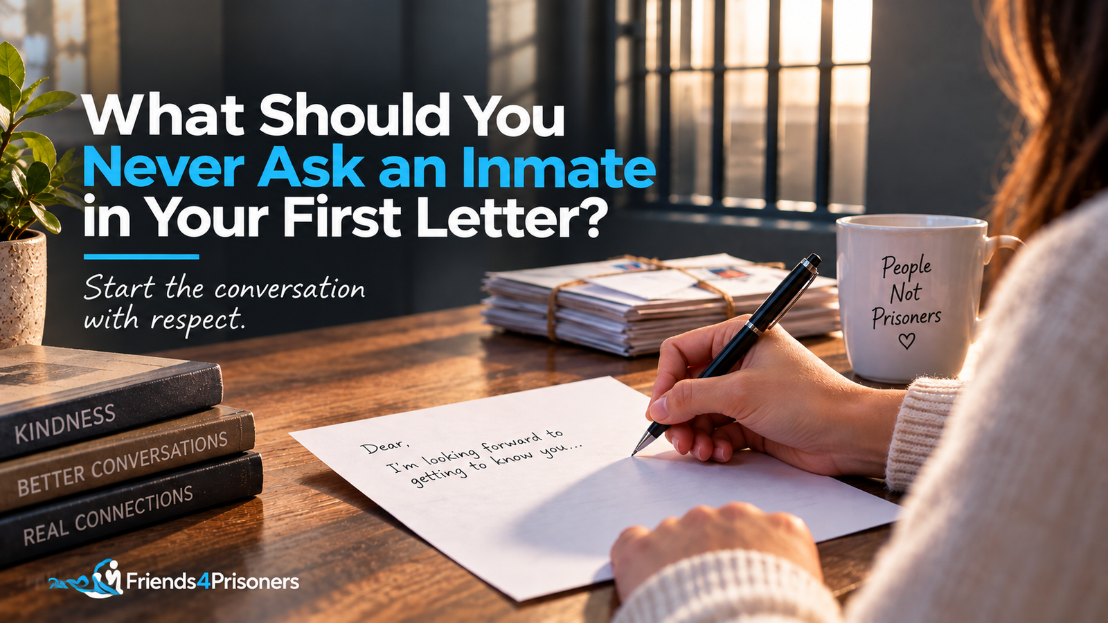 What Should You Never Ask an Inmate in Your First Letter?